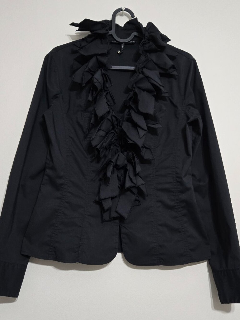 Sandra Angelozzi Black Long Sleeve Blouse Women’s Size EU 36 US S